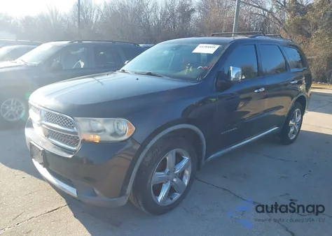 2011 Dodge Durango Citadel from USA, damaged, VIN 1D4SD5GT7BC592768